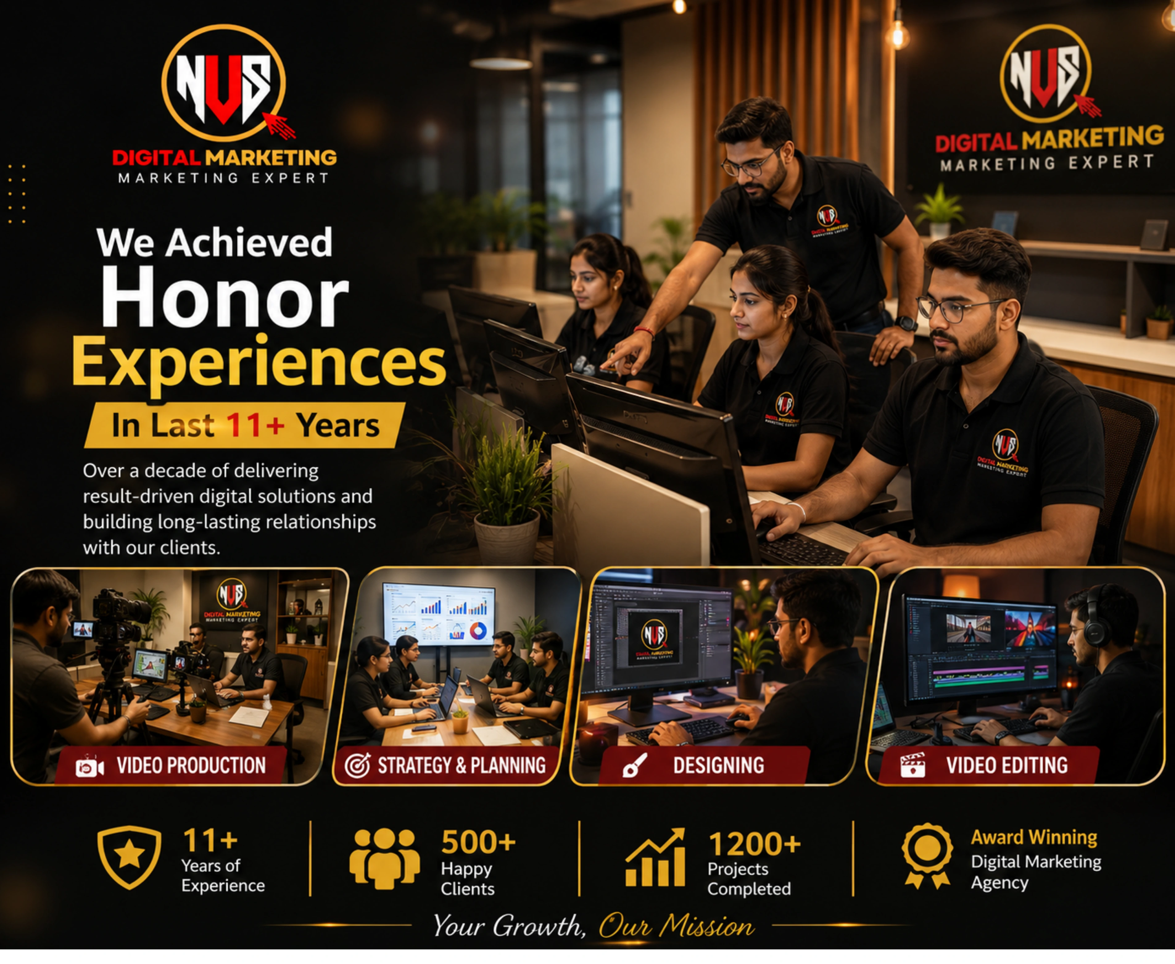 11+ Years Experience