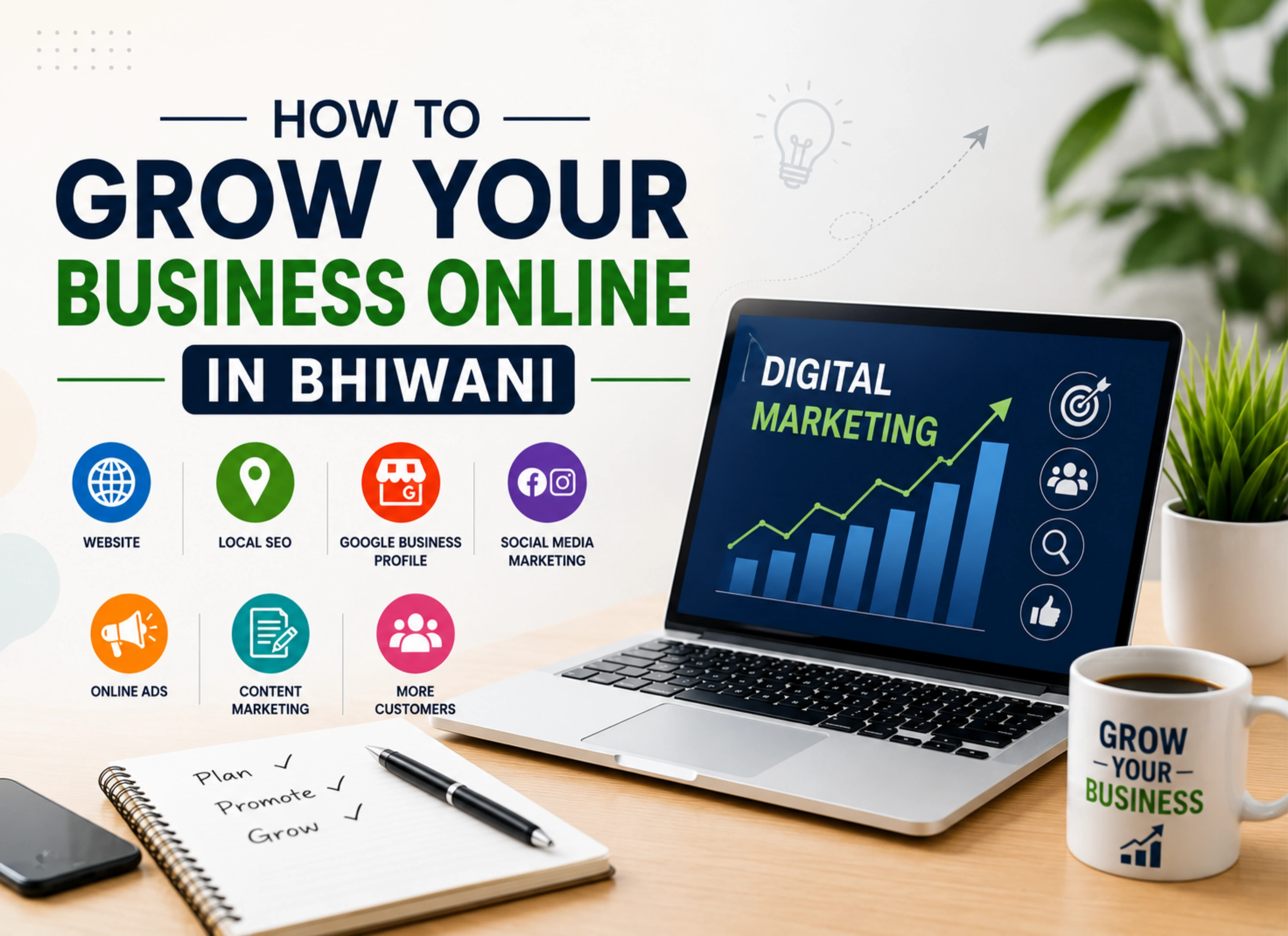 How to Grow Your Business Online in Bhiwani